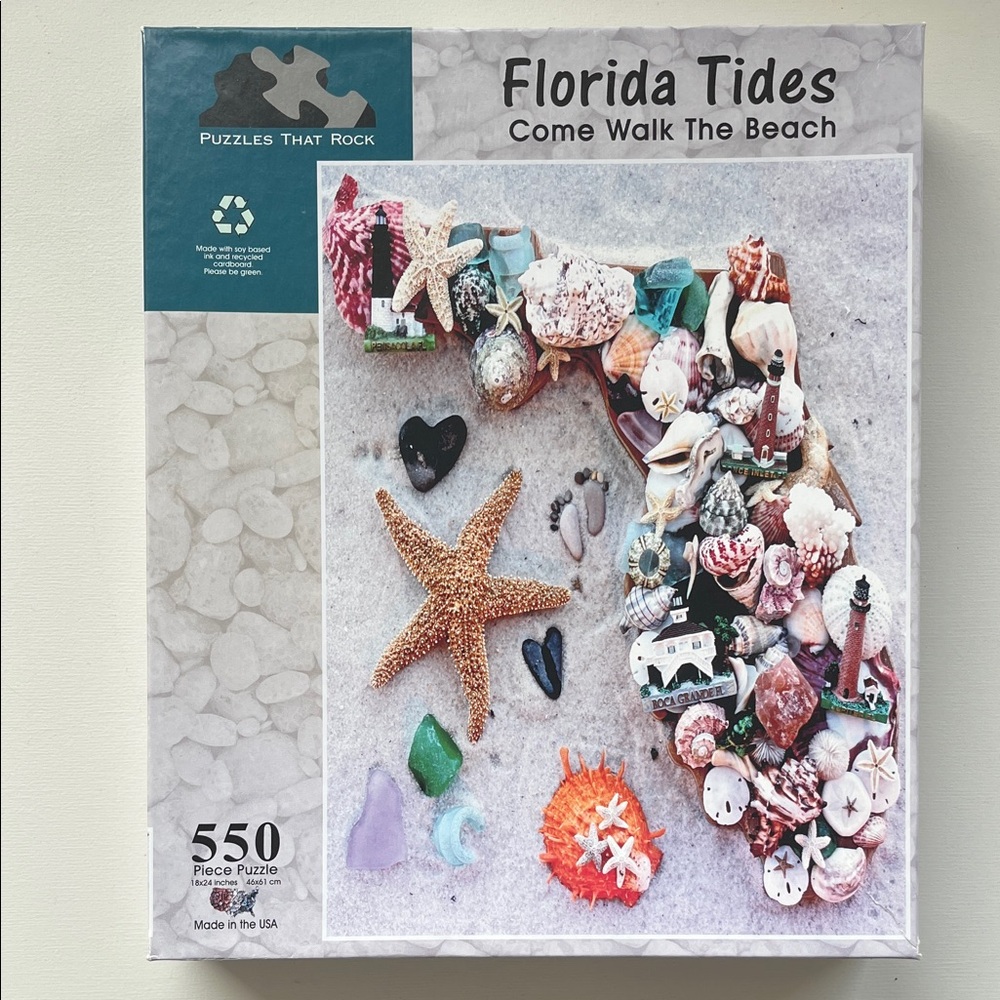 Florida Tides 550 Piece Puzzle